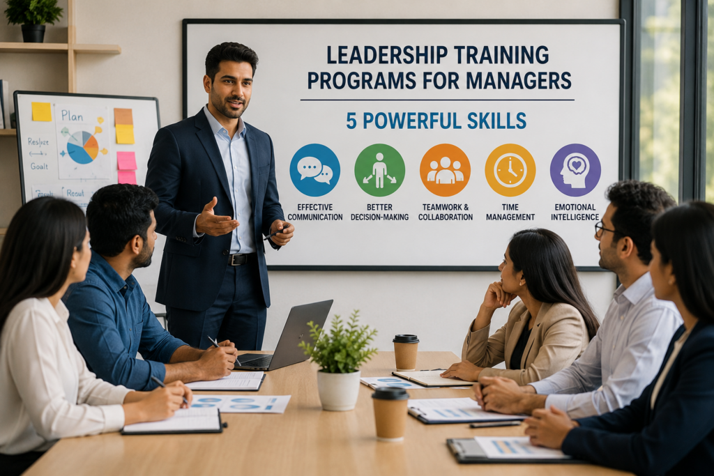 Leadership training programs for managers