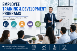Employee training and development programs business meeting