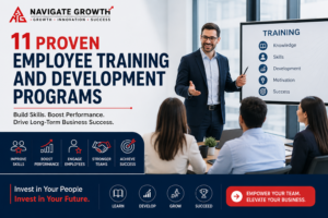 Employee training and development programs banner