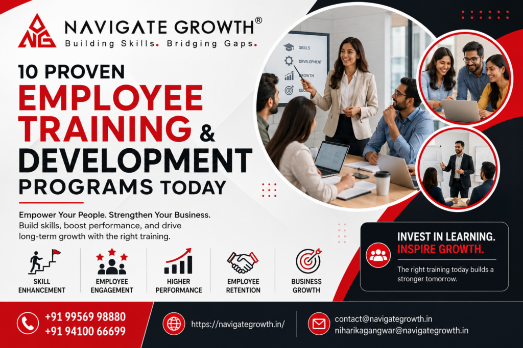 Employee Training and Development Programs by Navigate Growth