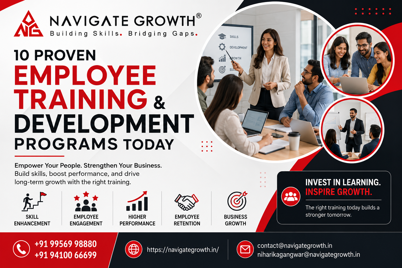 Employee Training and Development Programs by Navigate Growth