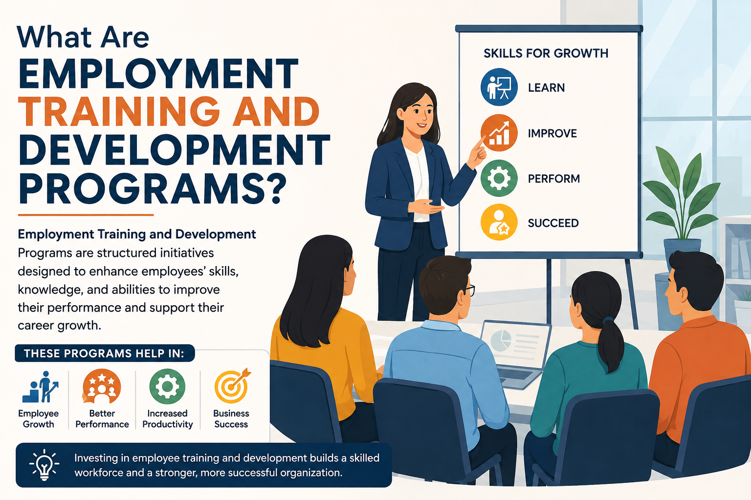 What Are Employment Training and Development Programs?